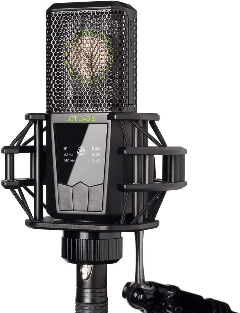 Lewitt LCT 540 Subzero Cardioid Condenser Microphone with Polsen HPC-A30 Studio Headphones & Pop Filter Bundle