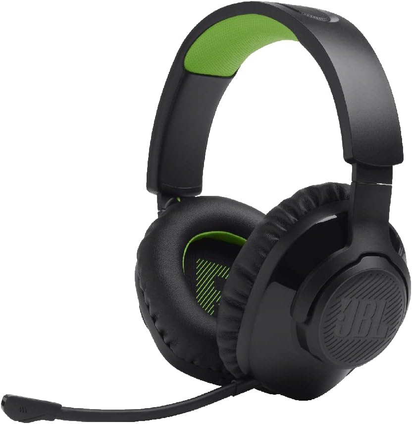 JBL Quantum 360X - Wireless Consol Over-Ear Gaming Headset for Xbox with Detachable Boom mic, Up to 22-Hour Battery Life, Memory Foam Comfort, Compatible with Windows Sonic Surround Sound (Black)