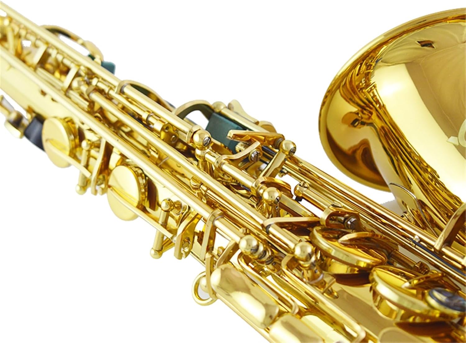 Alto Saxophone Wind Instrument Double Bar In E Flat For Beginners And Professional Performance