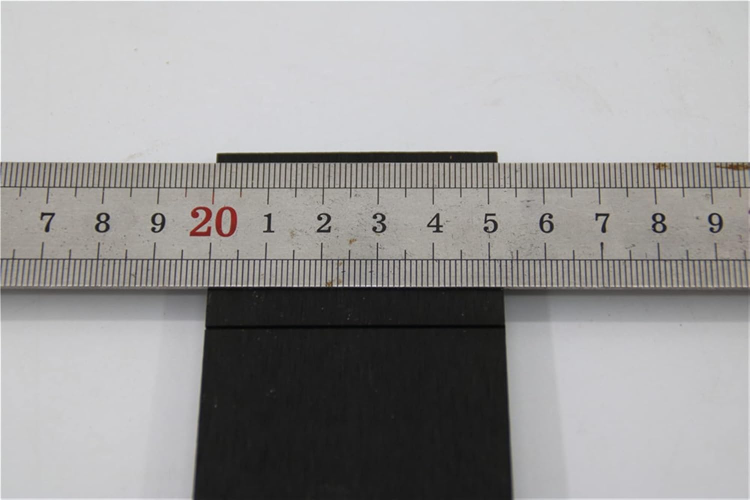 3A All Black Ebony Wood Fretboard for Classical Guitar 20 Frets Standard Semi- Finished Fingerboard Material Guitar ​Neck Replacement