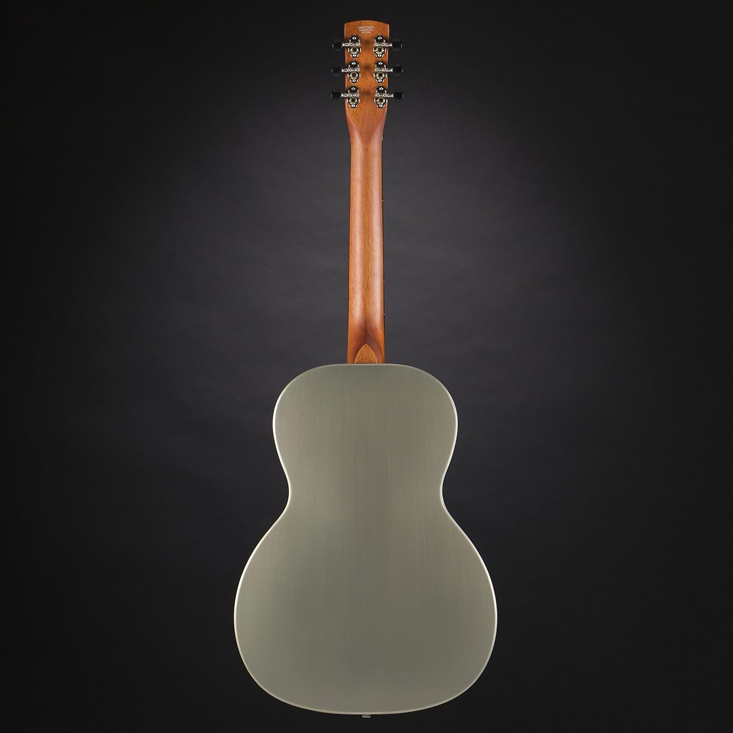 Gretsch G9201 Honey Dipper Round-Neck, Brass Body, and Padauk Fingerboard 6-String Resonator Guitar (Right-Handed, Weathered Pump House Roof)