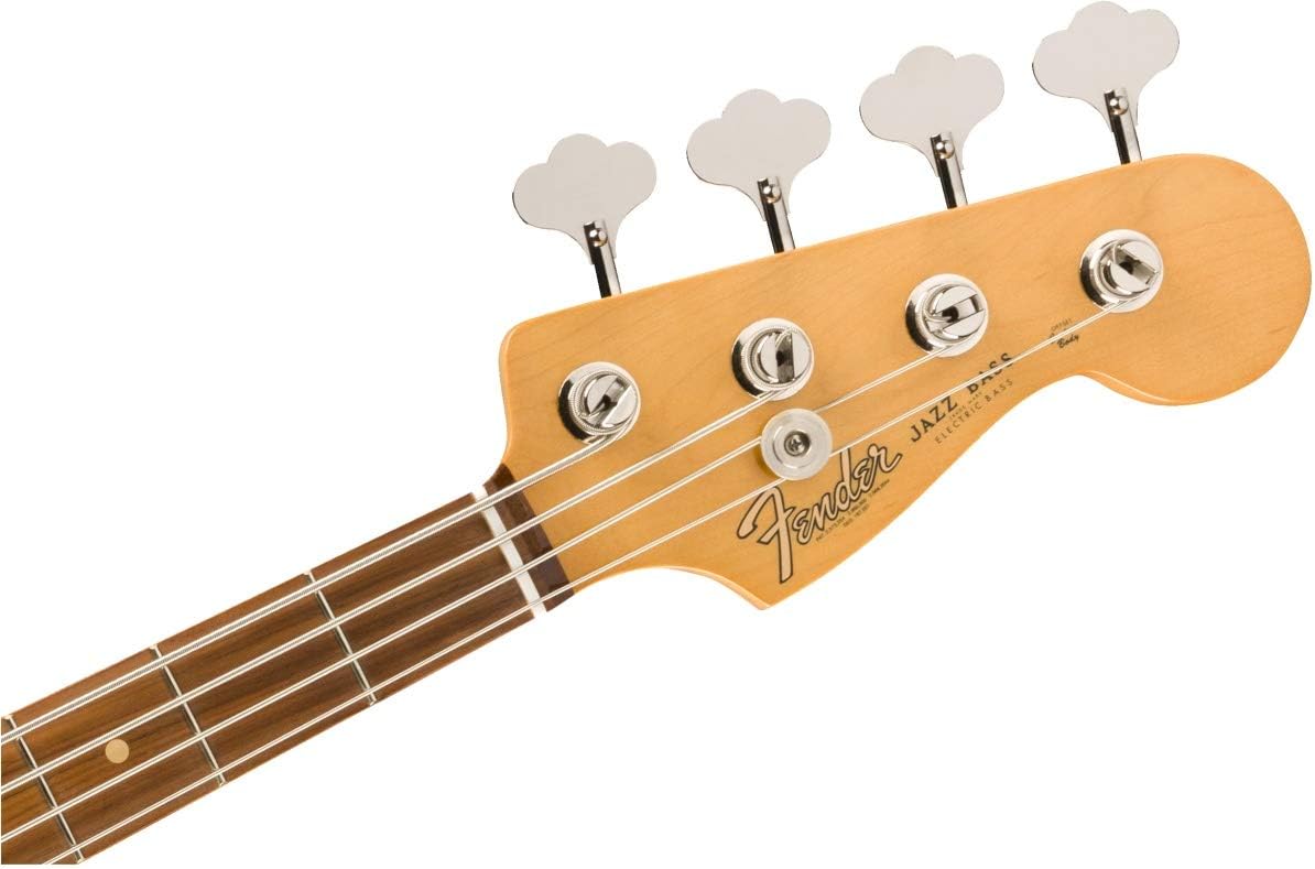 Fender Vintera 60s Jazz Bass, 3-Color Sunburst, Pau Ferro Fingerboard