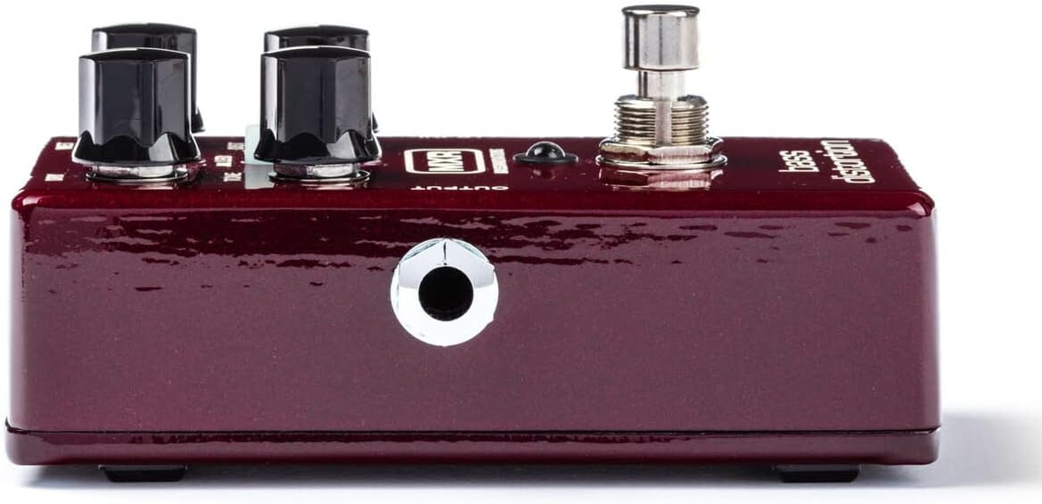 Briskdrop MXR M85 Bass Distortion Pedal Bundle with Dunlop Pick Pack and Super Bright Bass Strings M85-PVP117-DBSBN 0