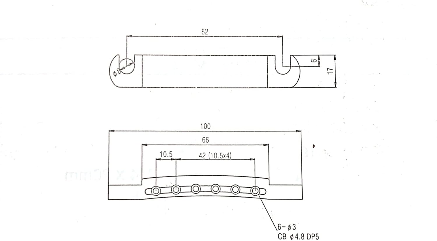 Guyker Rainbow Electric Guitar Accessories Set, Locking Tuners + Pickups + Potentiometer Knobs + Tune-O-Matic Bridge & Tailpiece, Compatible with Les Paul LP Guitar
