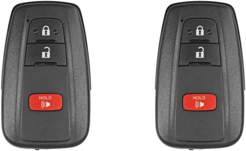 Replcament Smart Key Fob for Toyota Corolla Hatchback 2019-2021 FCC HYQ14FBN Part Number 8990H-12180 8990H12180 Pack of 2