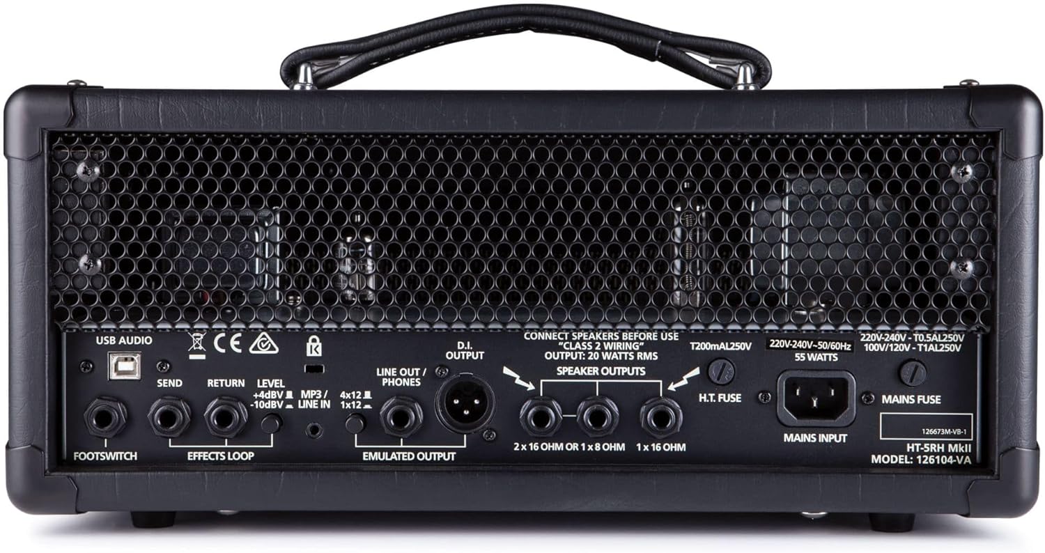 HT5RH MKII 5 Watt Tube Guitar Amplifier Head