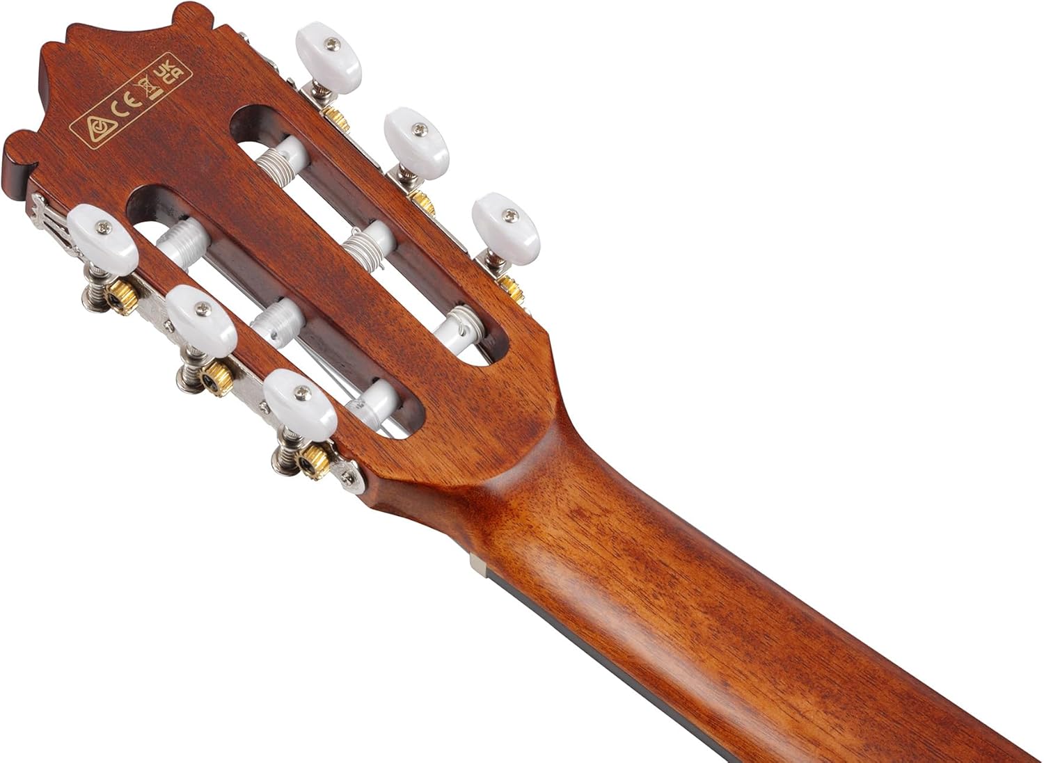 Ibanez GA5TCE Classical Acoustic-Electric Guitar - Amber High Gloss Bundle with Gig Bag, Tuner, Strap, Strings, Picks, Austin Bazaar Instructional DVD, and Polishing Cloth