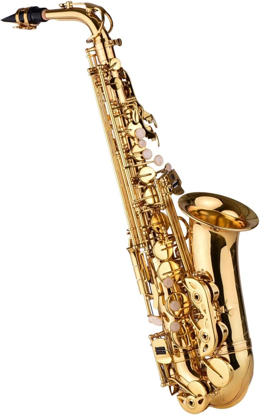 EB Alto Saxophone Brass Lacquered Alto Wind Instrument