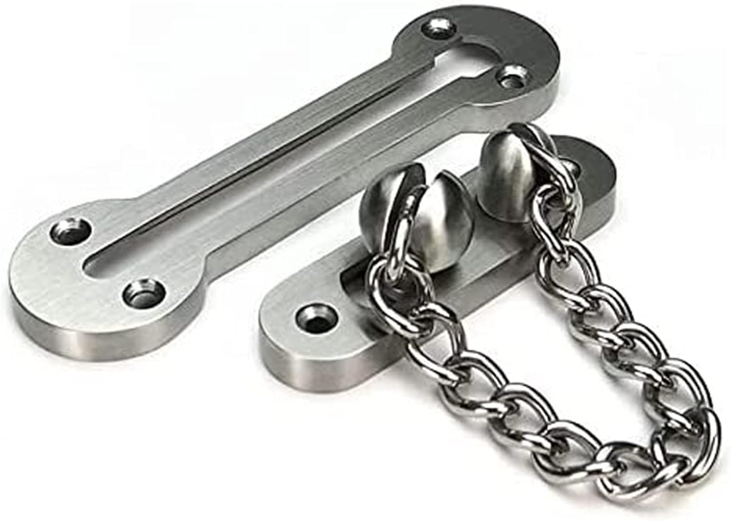 Door Chain,Door Security Chain,Stainless Steel Anti-Theft Chain Door Buckle Anti-Theft Buckle Safety Chain Door Bolt Anti-Theft Hotel Anti-Lock Chain (Size:2 ((Size:1 pcs (Size : 2 pcs)