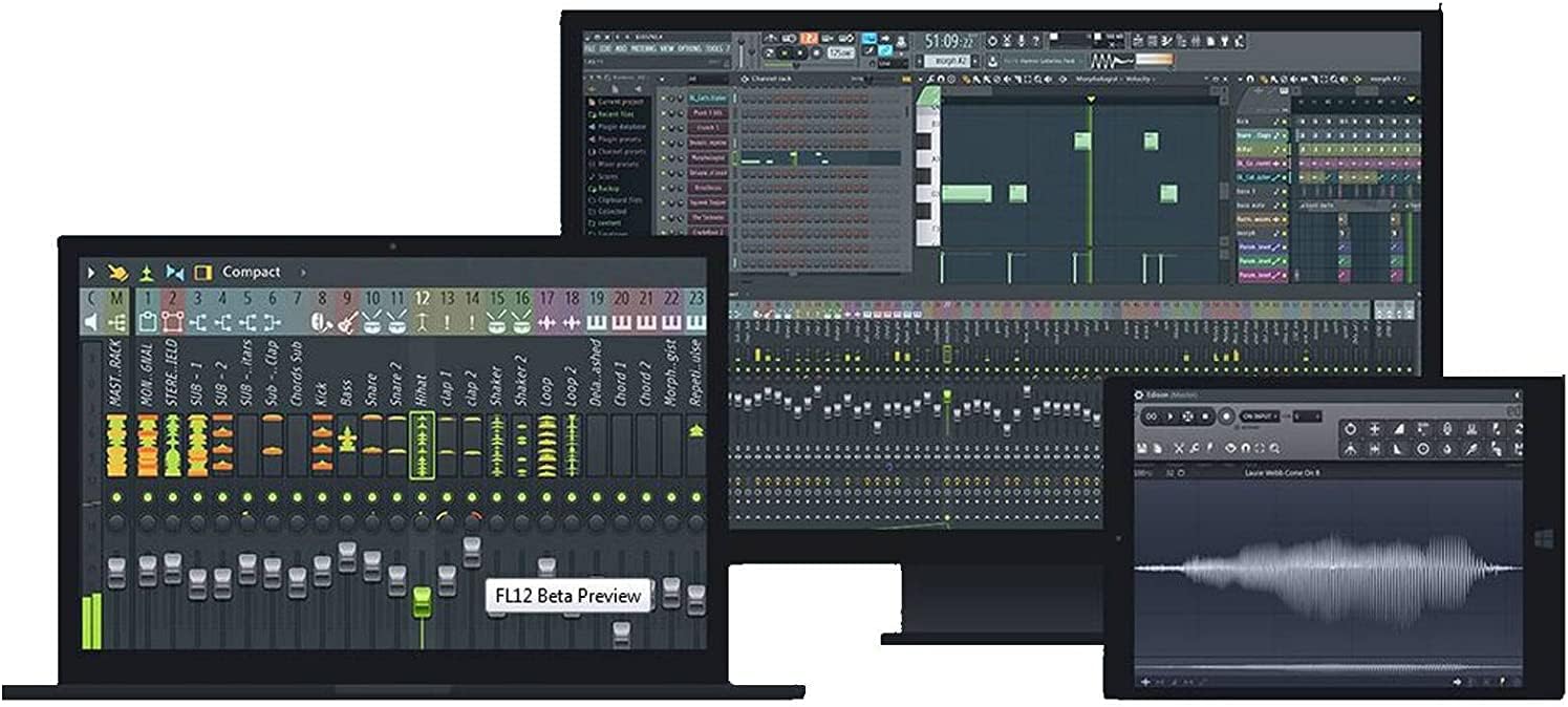 Image Line FL Studio 20 Producer Edition - DAW Software Every Music Producer Loves - Download Card