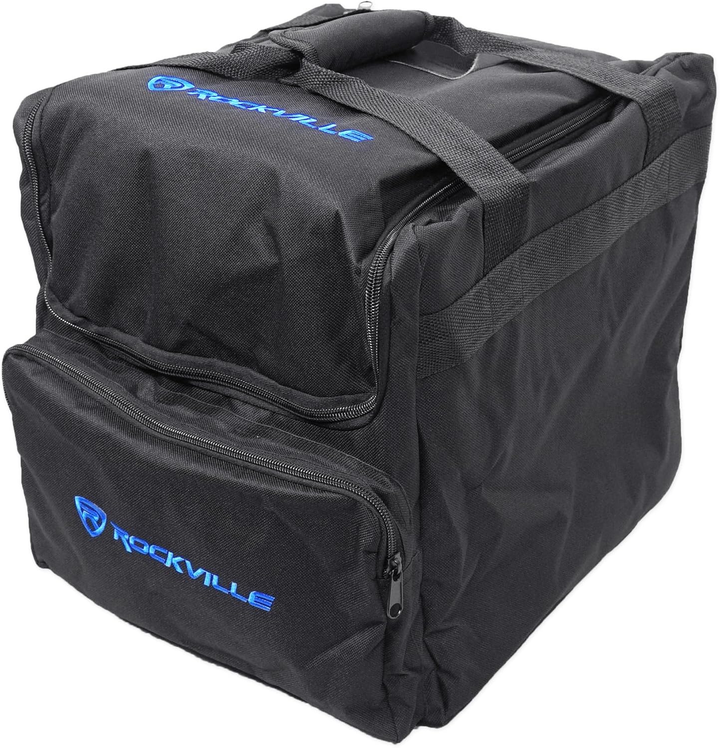 Audiosavings Bundle: Chauvet DJ Swarm Wash FX ILS RGBAW+UV DMX LED Rotating Derby/L-Beam/Strobe Light Bundle with Rockville RLB40 Padded Travel Bag for Chauvet or American DJ Effect Lights (2 Items)