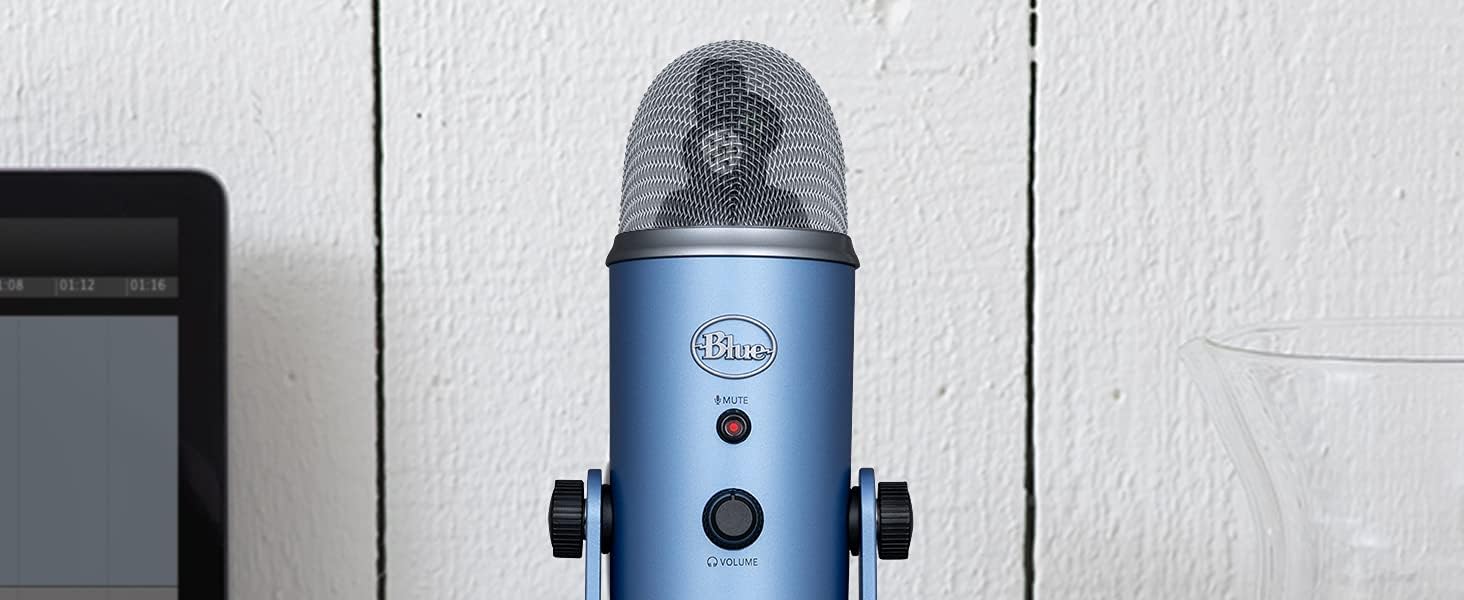 Blue Yeti USB Microphone for PC & Mac, Gaming, Podcast and Streaming Microphone, 10 Year Anniversary Edition with Custom Finish & Multiple Pickup Patterns