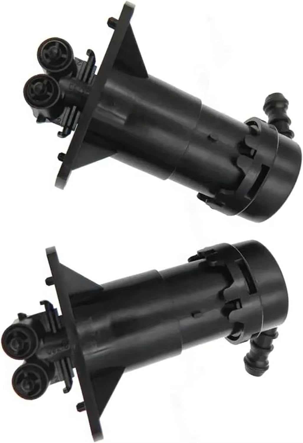 Headlight Washer Nozzle Compatible With A6 C6 2005 2006 2007 2008 2Pcs Front Headlamp Headlight Washer Nozzle Left+Right 4F0 955 101 4F0955101 102 4F0955102