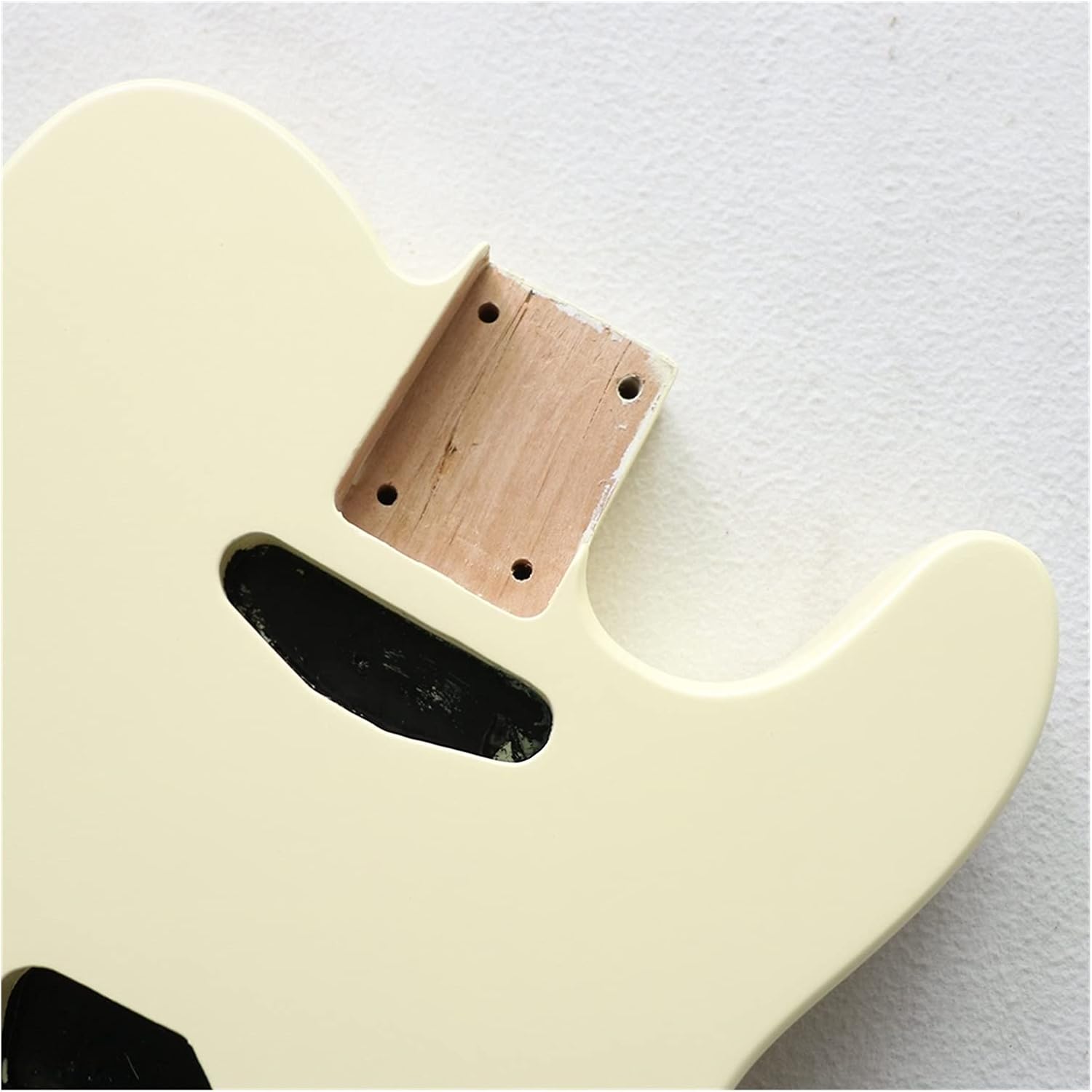 Unfinished Guitar Body DIY Guitar Body Red Poplar Retro Yellow Body Nitrocellulose Lacquer Matte Accessories Guitar DIY Accessory