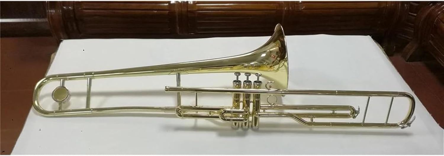 Professionals euphonium Gold Lacquer C Key Piston Valves Trombone