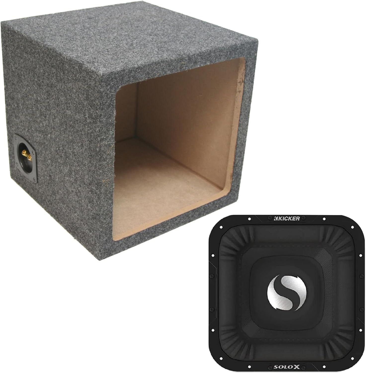 KICKER Harmony Audio fits Universal Square 49L7X151 Single 15