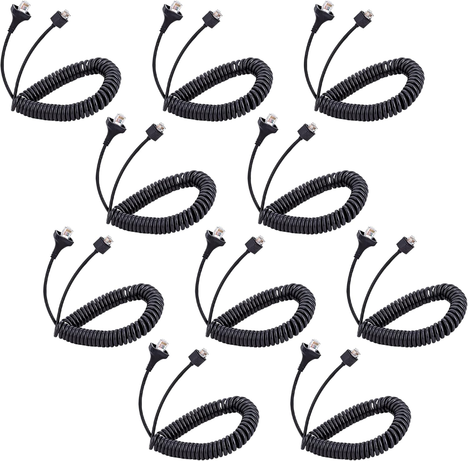 Arrowmax 10 Pack CABLE-AMM300-K30-6PIN Cable 6 Pin for Kenwood KMC-30 Mobile Microphone TK-780 TK-860 TK-868 TK-880