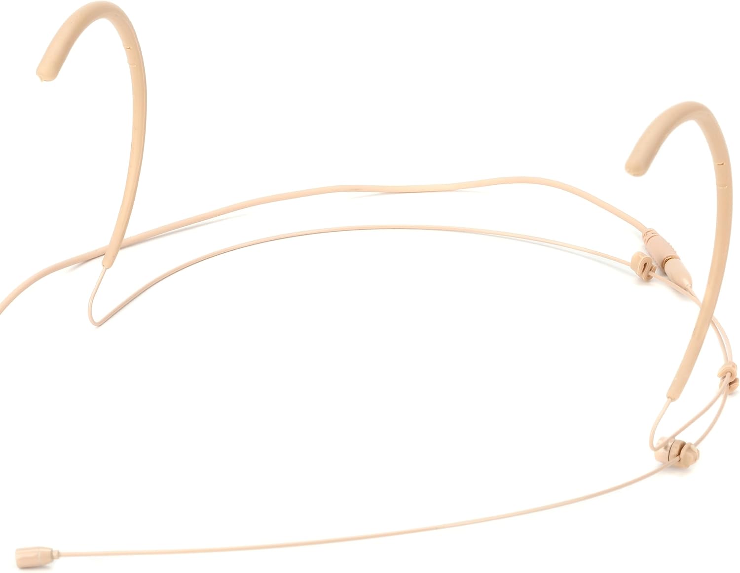 Galaxy Audio HSM8-OBG-4SHU Omnidirectional Earset Microphone with Shure Wireless Connector - Beige