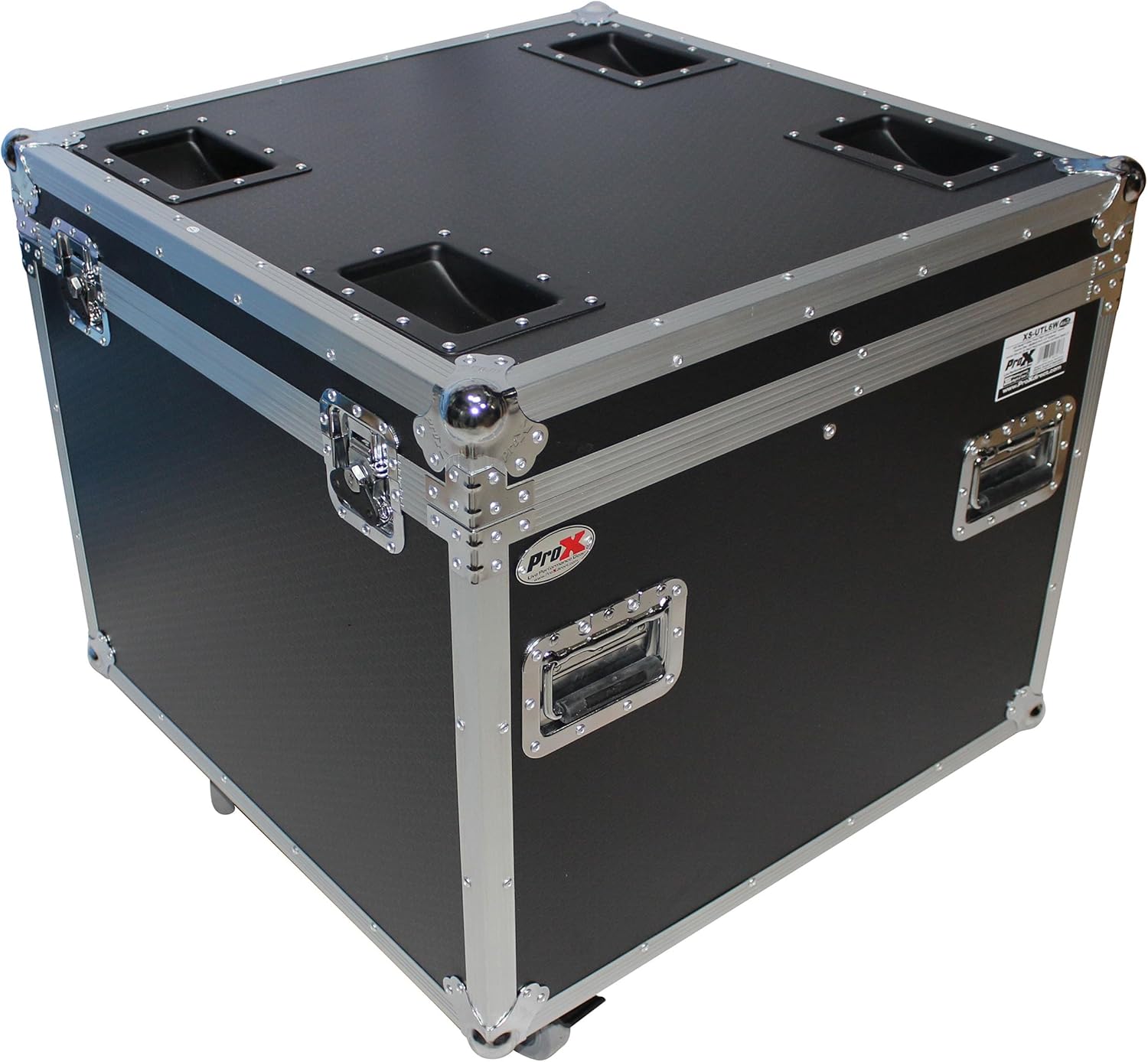 ProX XS-UTL6 ATA Utility Flight Travel Heavy-Duty Storage Road Case with 4