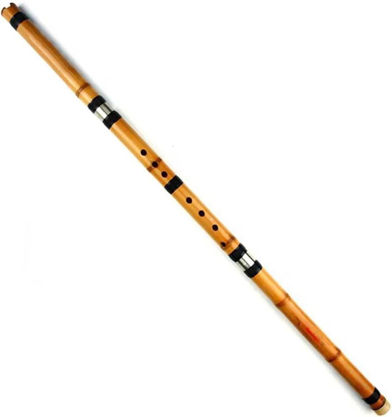 Three Section Traditional Handmade Woodwind Instrument Golden Flute(GKey)