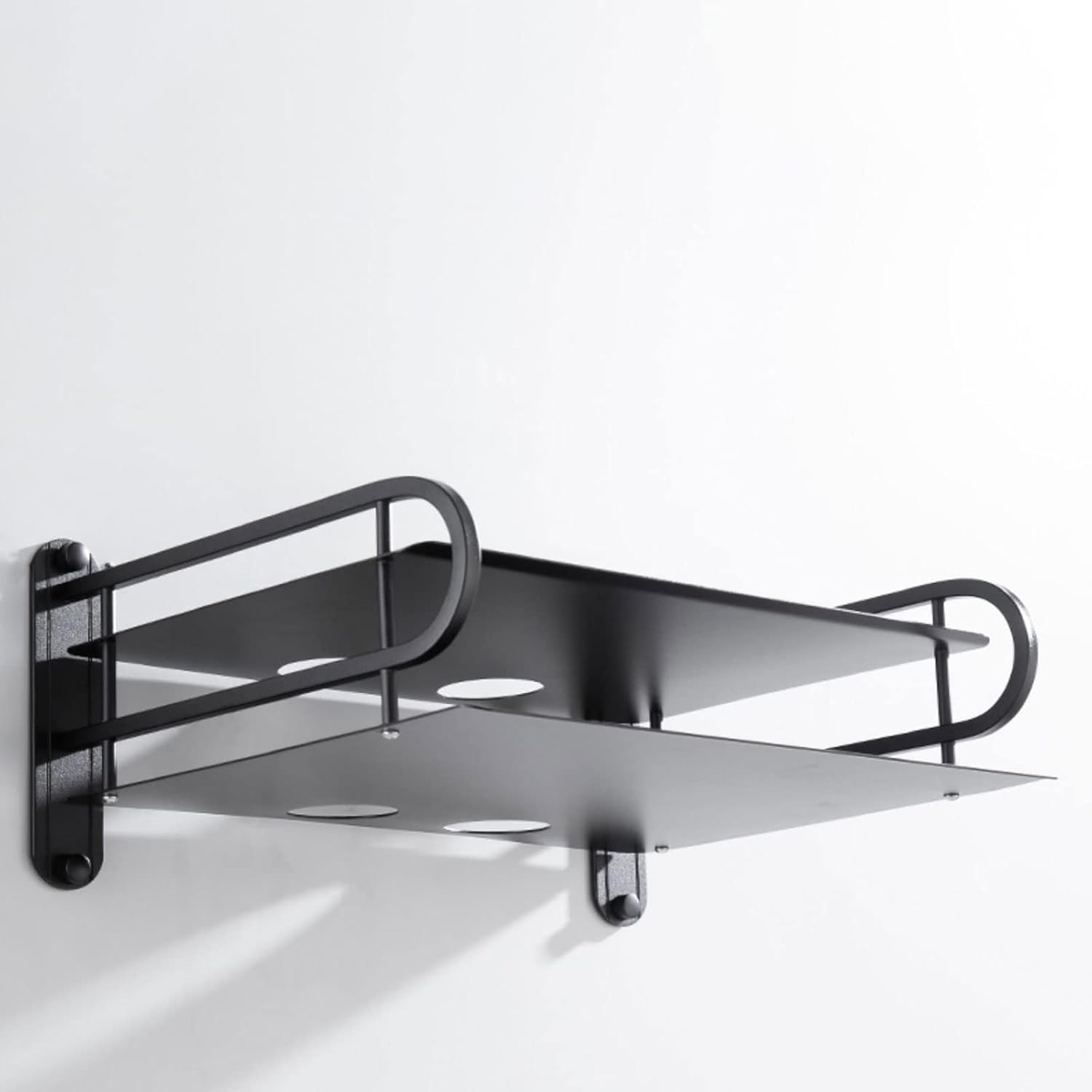 Wall Shelf Floating Shelf Router Set-top box Projector DVD players Shelf Multimedia Storage Shelf TV Console TV Stands Wall Mounted TV Shelf Wall Mount Entertainment Unit Wall Mount Corner Shelves