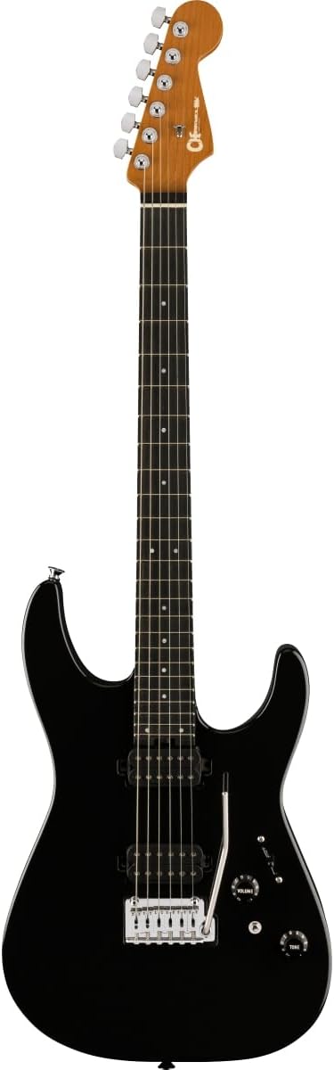 Charvel Pro-Mod DK24 HH 2PT EB Electric Guitar - Gloss Black