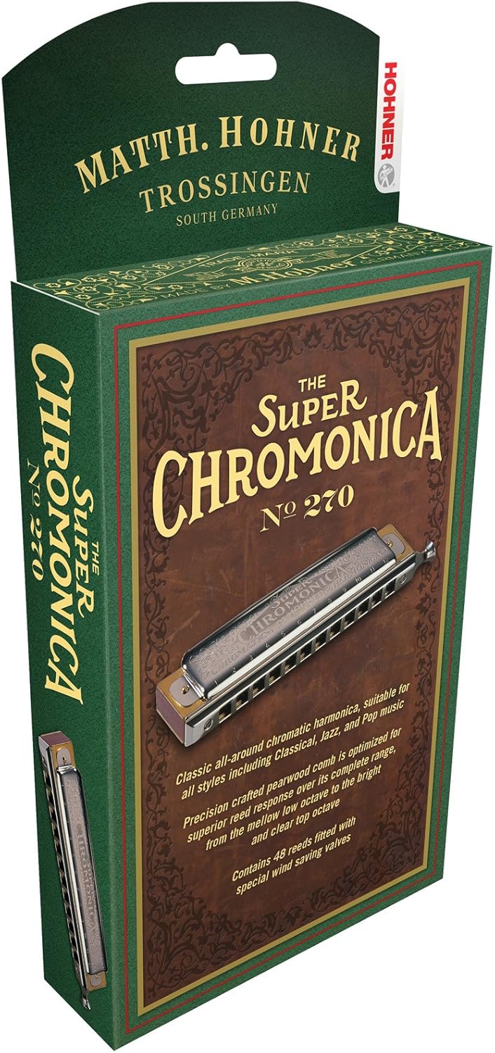 Hohner 270BX-BF Super Chromonica, Key Of Bb Major