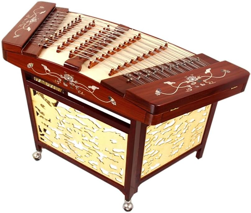 Red Rosewood Dulcimer, 5 Yards And 10 Notes, Rich in Expression, Suitable for Bands/Festivals