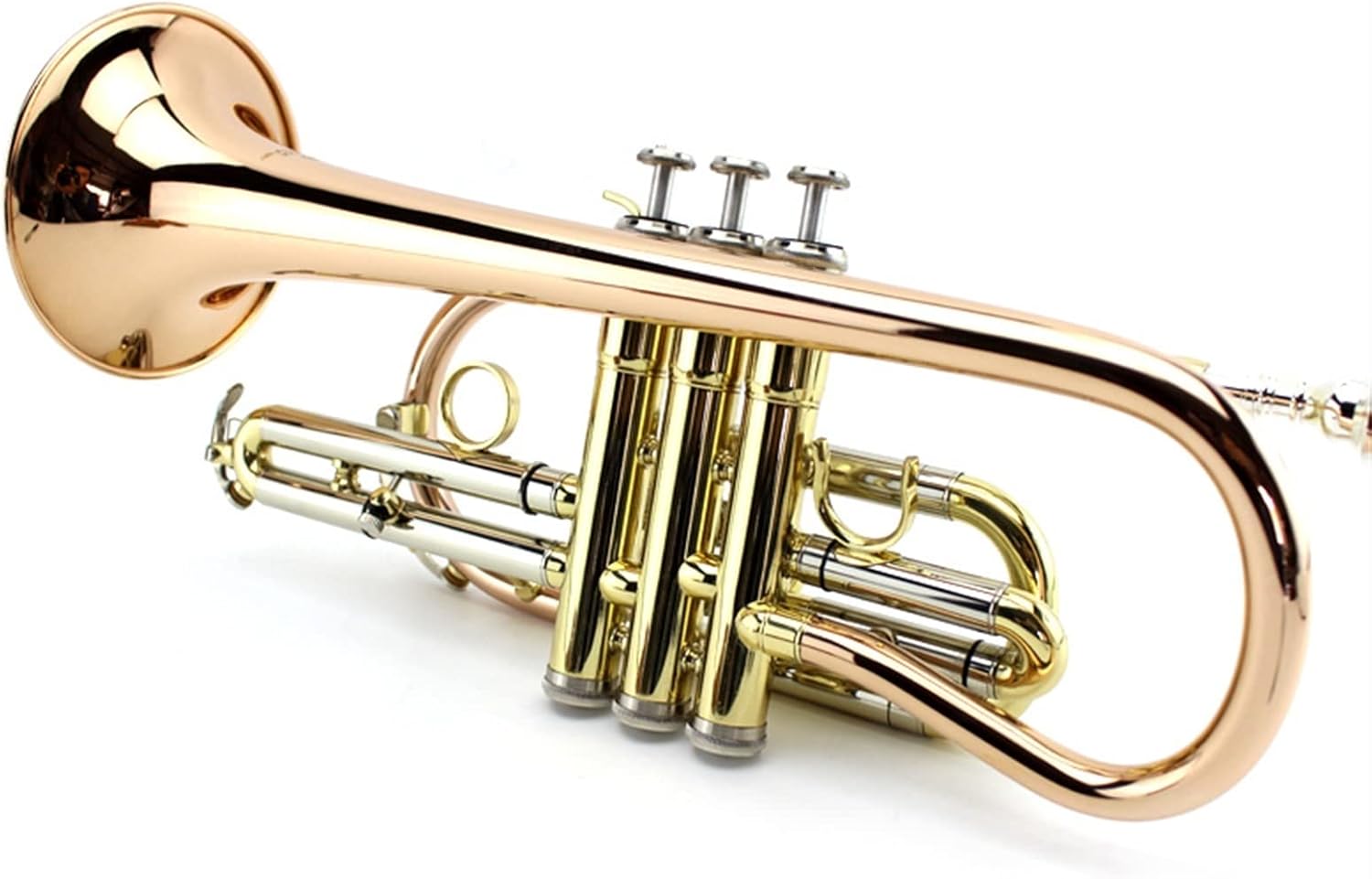 KESHUO B-Flat Cornet Instrument Phosphor Bronze Trumpets