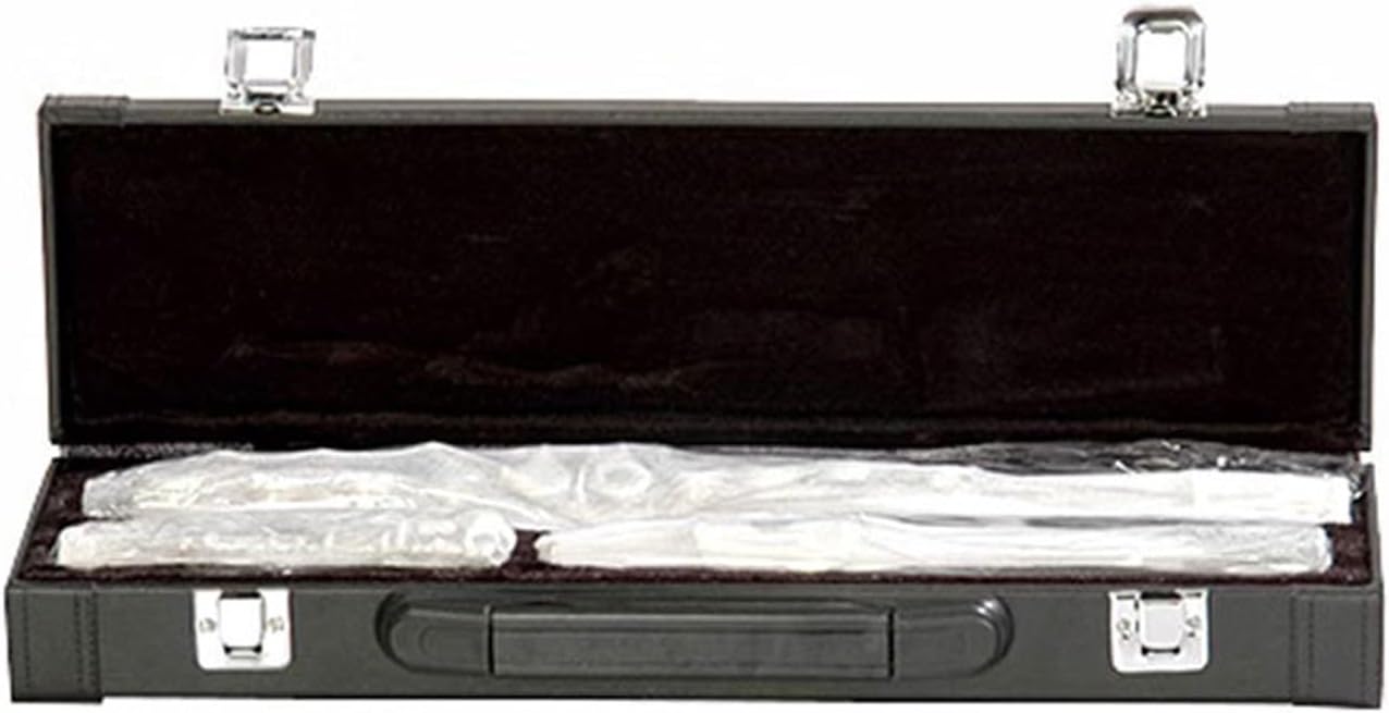 16 E Key Open Hole Silver Plated Dual Purpose Flute C Instrument Beginners Performance(1)
