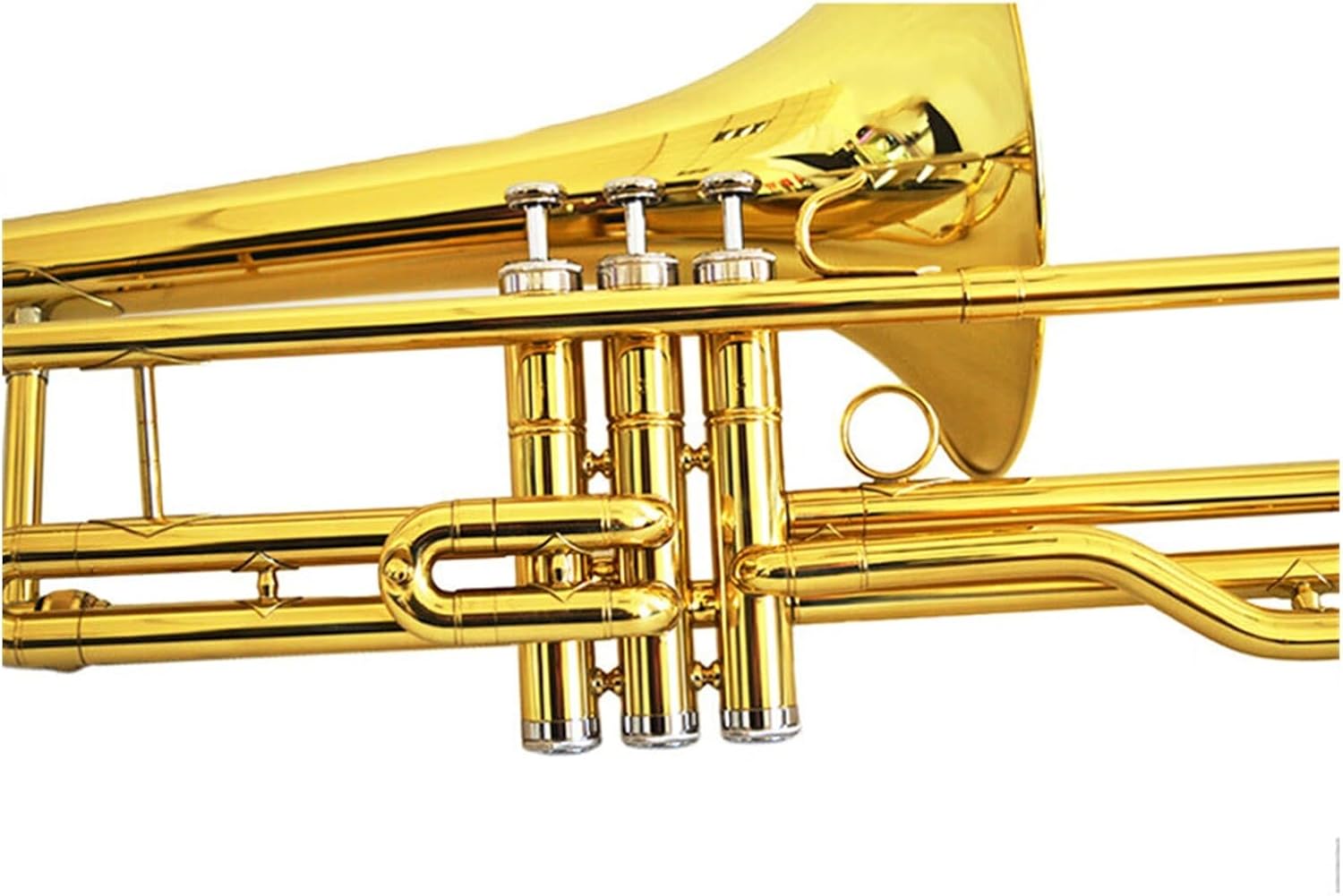 Adult Trombone Instrument Three Key Instrument Musical C Trombone Lacquered Brass