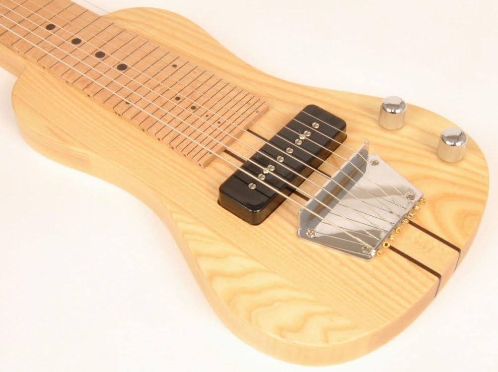 LAP 8 NAT 8 String Lap Steel Guitar w/Free Detachable Stand & Bag