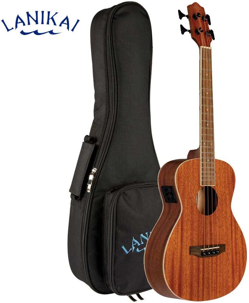 Lanikai, 4-String Ukulele, Natural (MA-EBU)