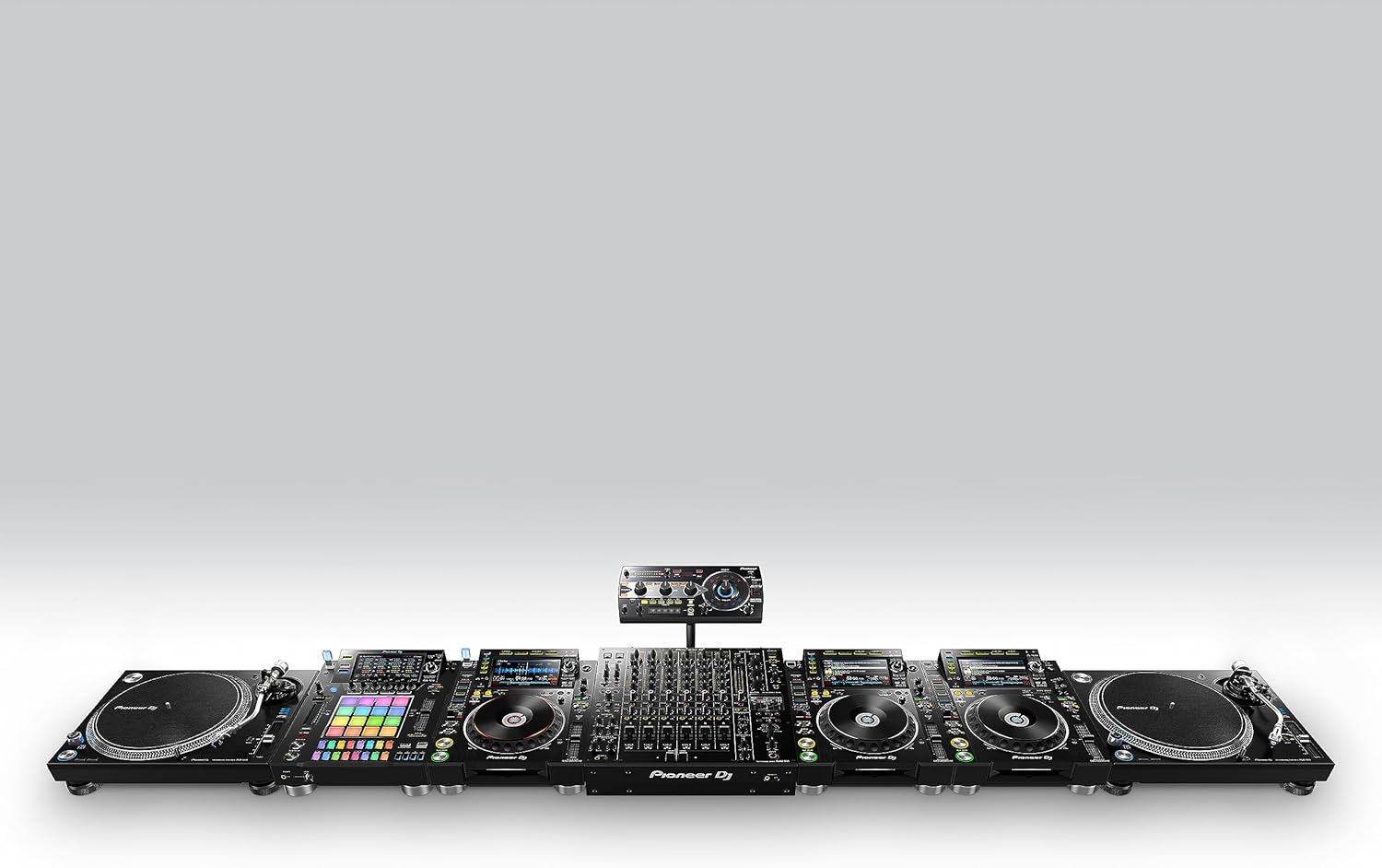 Numark Scratch 2-Channel DJ Mixer Bundle with Pioneer PLX-1000 Professional Turntable
