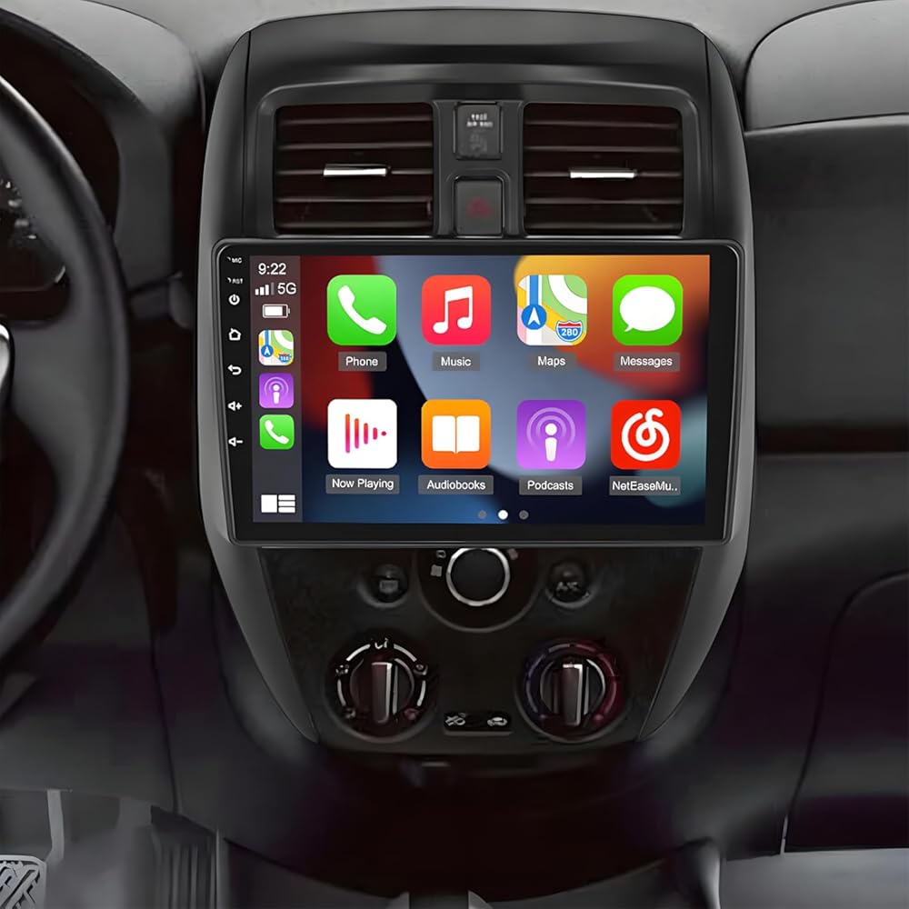 Car Stereo Radio Upgrade for Nissan Versa Sedan 2015 2016 2017 2018 2019, 10