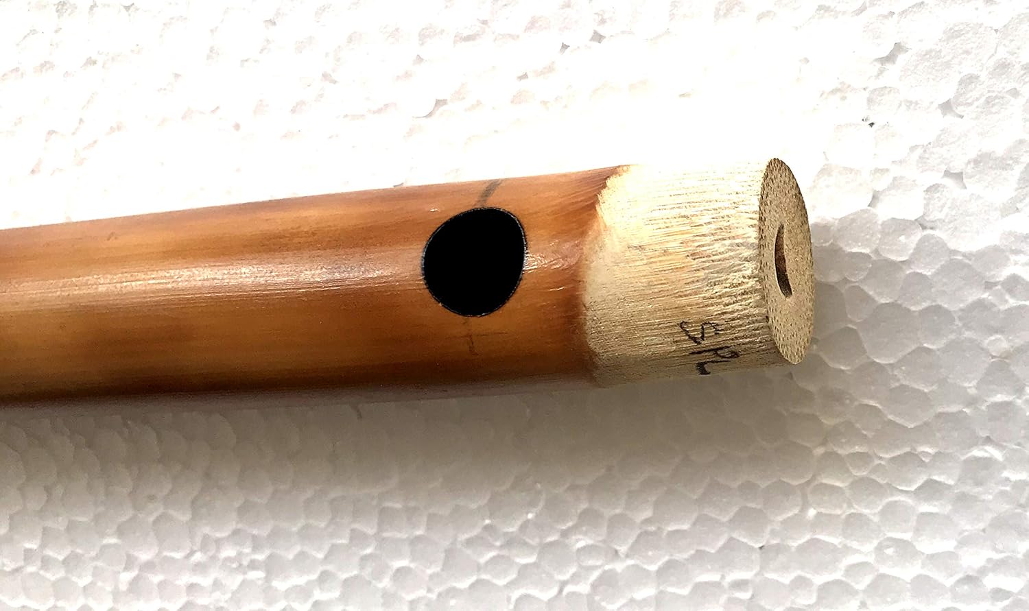 Professional Carnatic Venu Flute A# Sharp Bass Scale 56 CM 8 Holes South Indian Bansuri