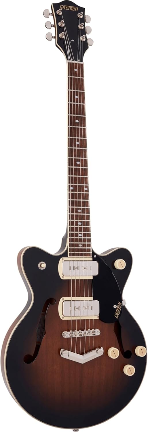 Gretsch G2655-P90 Streamliner Center Block Jr. Double-Cut P90 Electric Guitar - Brownstone