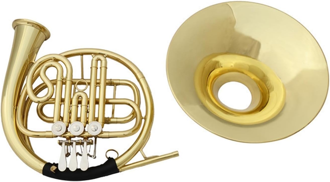 Professional 3 key single row French horn instrument