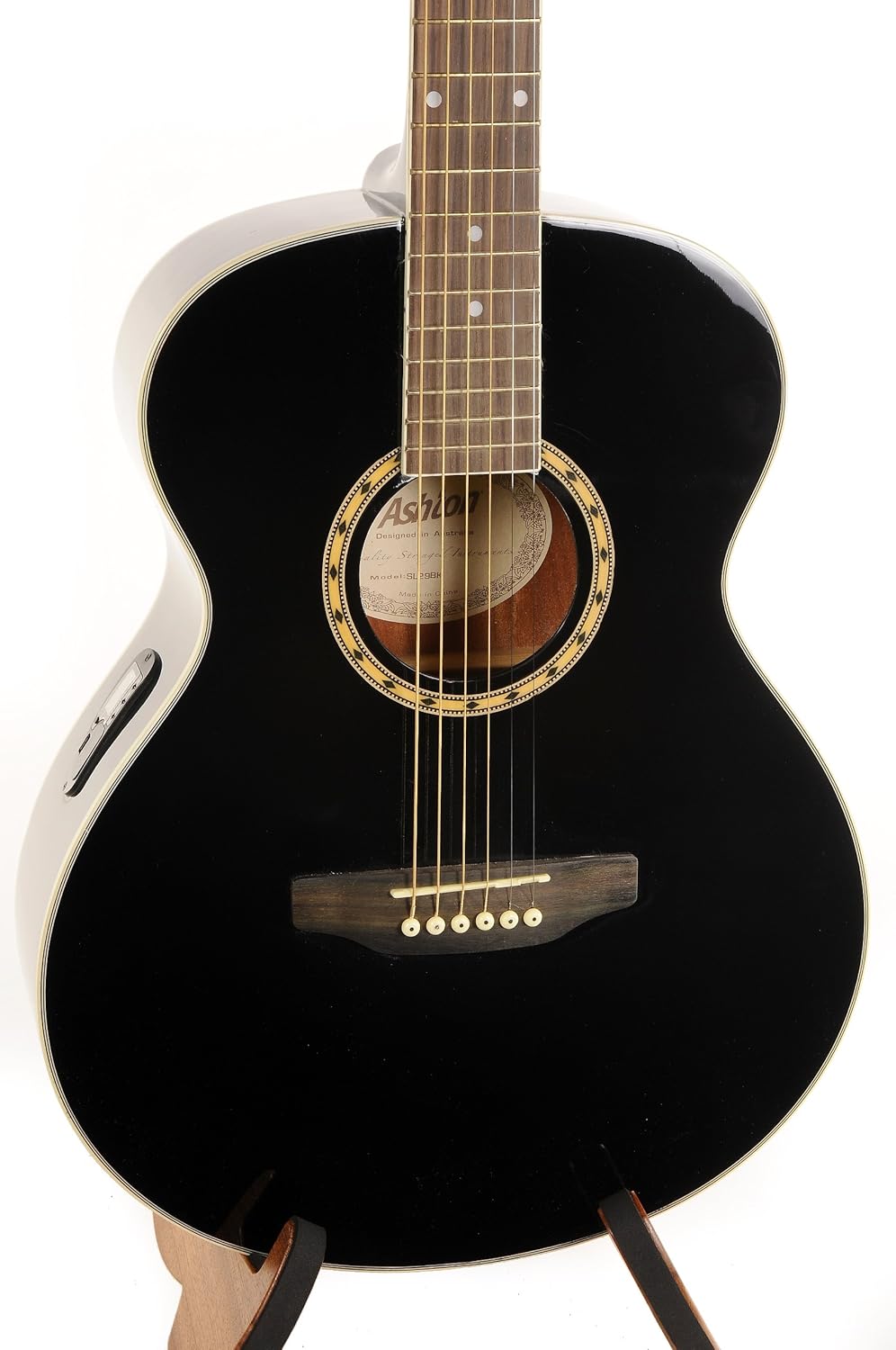 Ashton SL29 Slim-line Acoustic Guitar - Black