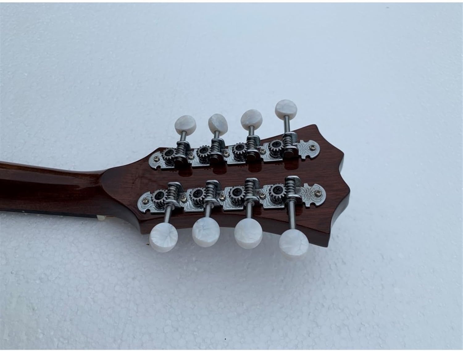 Adult Mandolin Musical Instrument Full Solid Handmade Mandolin String Instrument Coffee Color Wood Material