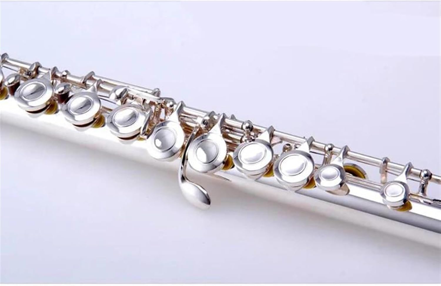 16 Holes C Key Flute Chinese Musical Instruments Professional Woodwind Silver Flute White Copper