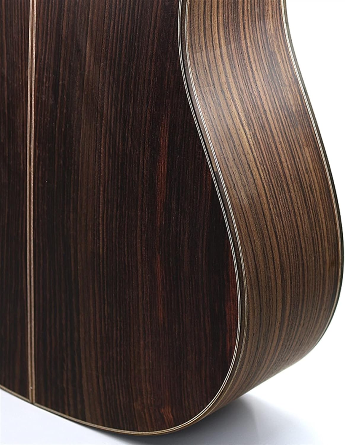 Folk Guitar Missing Corner Full Single Finished Barrel Combination Rosewood Back Side Spruce Veneer Guitar Material DIY Guitar Kit