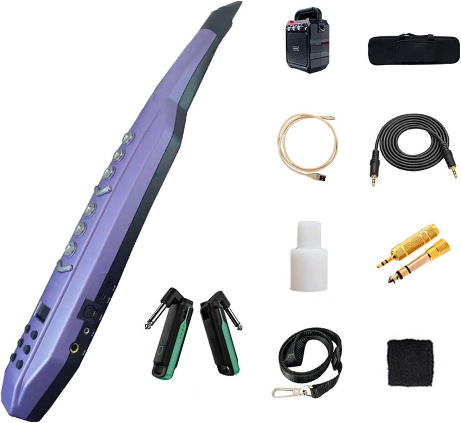 Sax Beginners Kit Digital Electronic Wind Instrument Electric Saxophone for Beginners Wind Instrument (Color : 6)
