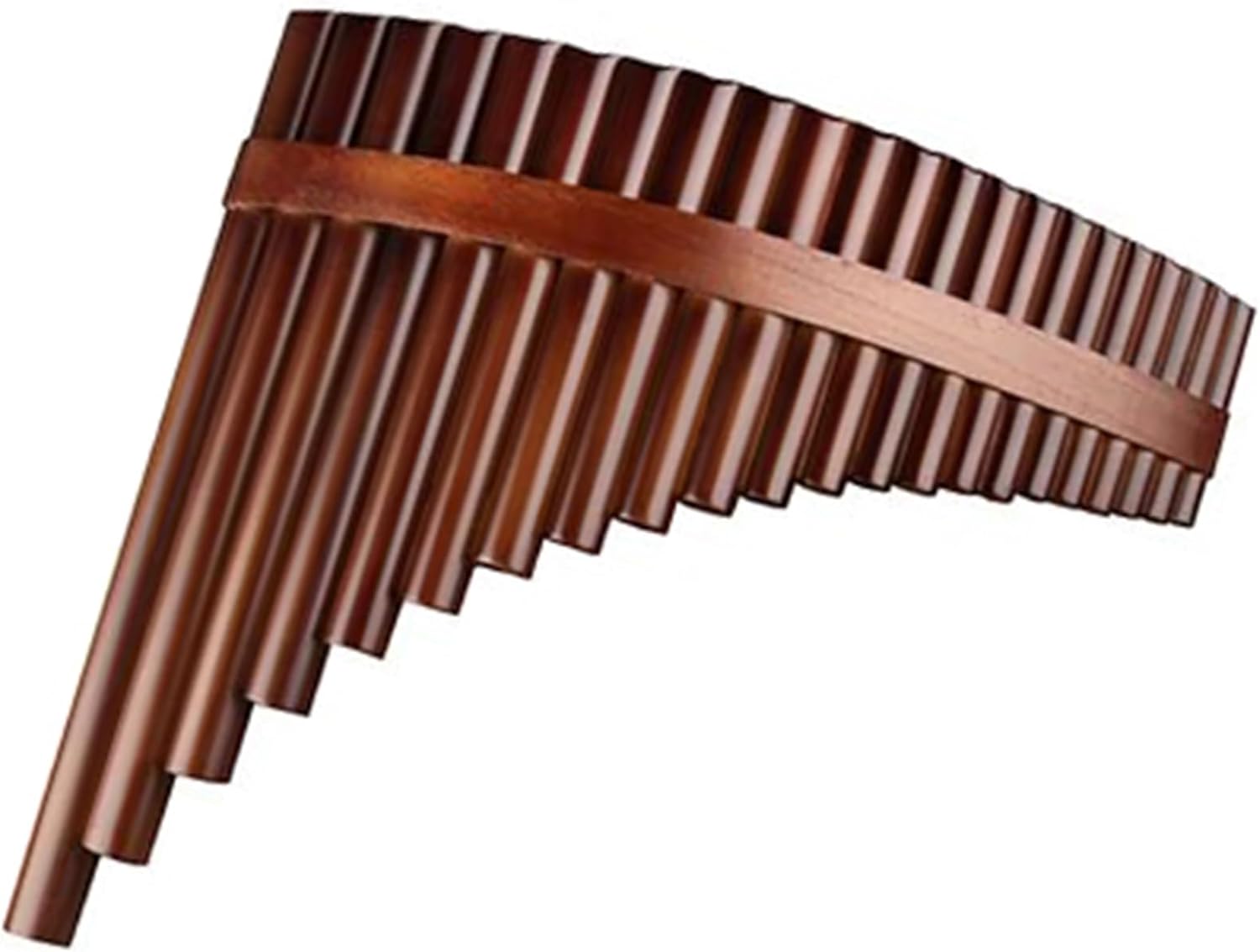 pan flute for beginners Chinese Traditional Musical Instrument 22 Pipes Pan Flute G Key Pan Pipes Woodwind Instrument Pan Flute (Color : Right)