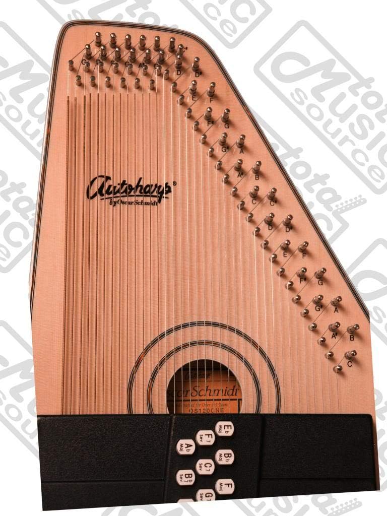 Oscar Schmidt, 36-String Autoharp, Right, Pearl (OS120CNE)