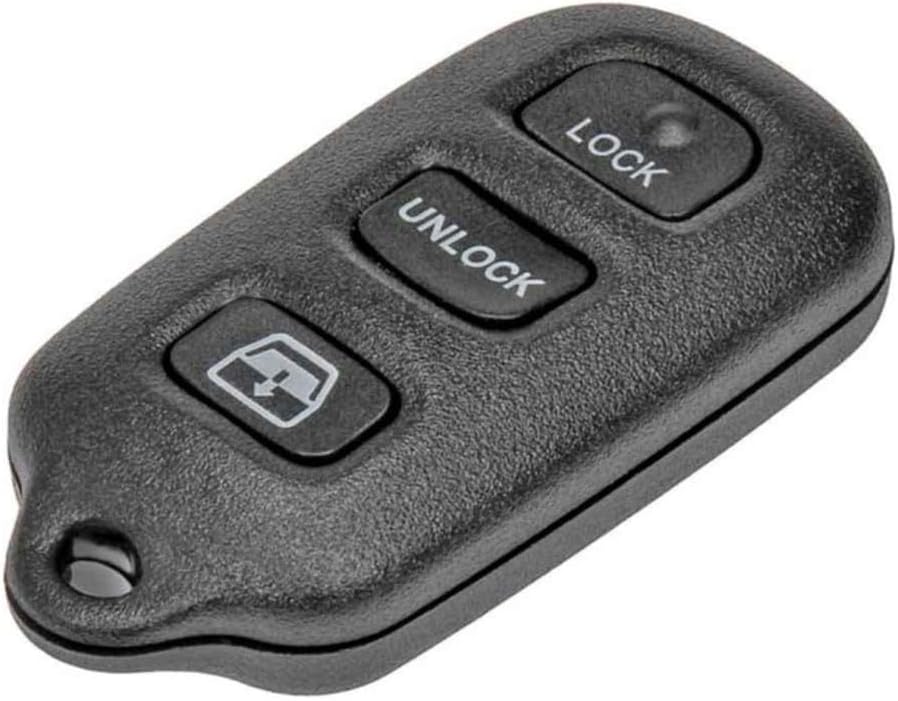 KarParts360 for Toyota 4Runner 2003-2009 Keyless Entry Remote | Black Color | 4 Buttons | Replacement for 89742-0C030, 8974235050