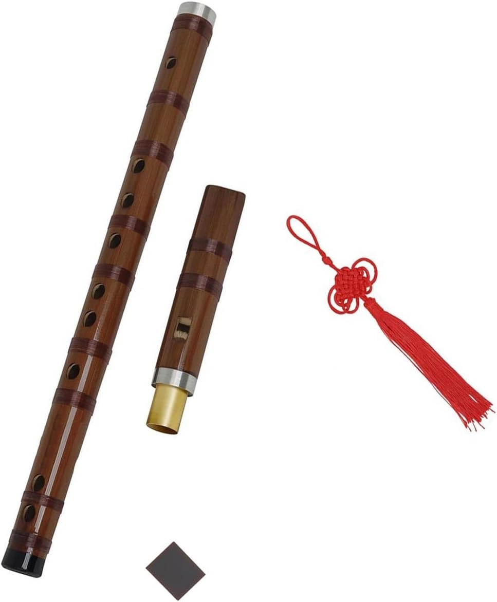 Flute Professional Woodwind Instrument D Key Traditional Beginner Playing(CKey)