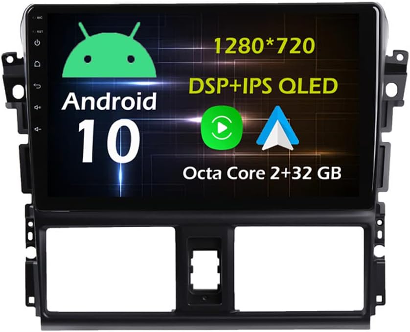 10.1'' Android 10 in Dash Car Stereo Radio Fit for Toyota RAV4 2013 14 15 16 17 18 Head Unit GPS Navigation Carplay Android Auto DSP 4G WIFI Bluetooth