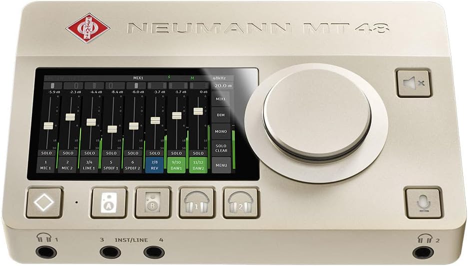 Neumann MT 48 U Desktop 12x12 USB-C Audio/MIDI Interface