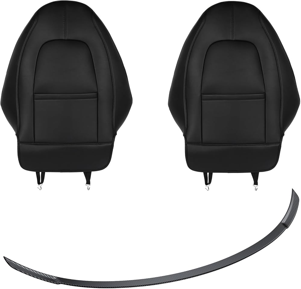 BASENOR Upgrade Tesla Model Y Pro Spoiler and Seat Back Protector for Tesla Model 3/Y/S/X
